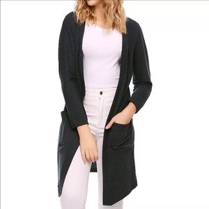Sweater cardigan Tunic long style NWT XL